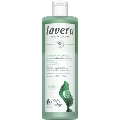 Lavera Schoonmaken Barrier Balance 2-fasen micellair water Dames 400 ml