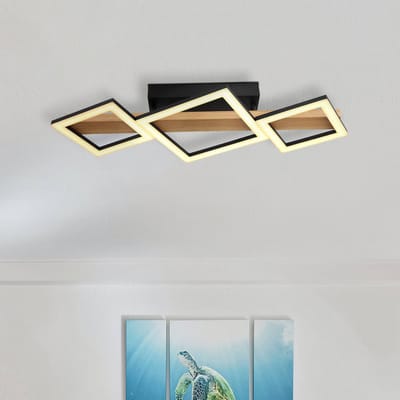 Globo LED plafondlamp Dustin, 3-lamps