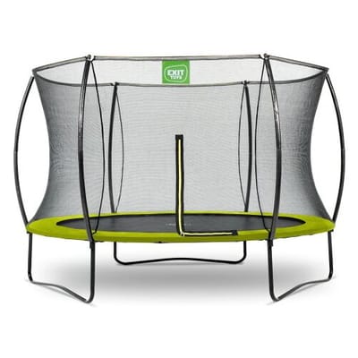 EXIT Silhouette Trampoline ø305cm - Op Poten - Rond - Trampoline Buiten - Voor Kinderen - Groen