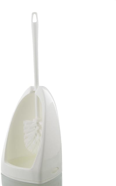 Tiger - Toiletborstel met houder - WC borstel met houder - Wit
