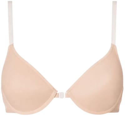 Dans- en ballet bh huidskleur – beugel en transparante bandjes cup maat A