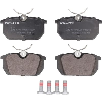 Remblokset DELPHI LP522, achter