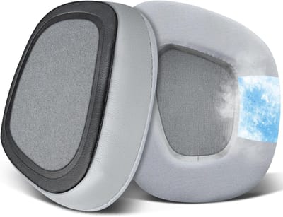 Vervangende Oorkussens voor Corsair Void Gaming Headsets - Cooling-Gel Earpads met IJszijden Stof, Comfortabele en Ademend Kussen voor Draadloze en Bedrade Modellen