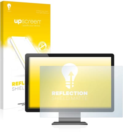 upscreen - Screenprotector voor Standaardmaten met 18.5 inch-scherm [410 mm x 231 mm, 16:9] - Folie Beschermfolie anti glare matte