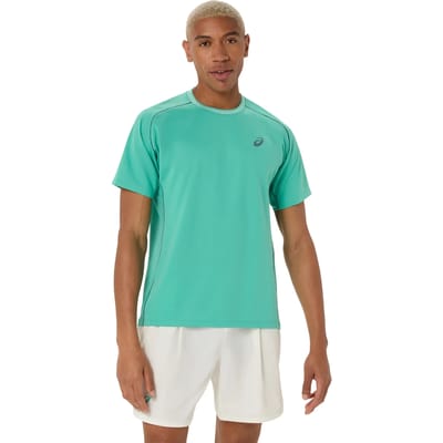 ASICS Court Game - T-shirt - Heren Aurora Groen - L