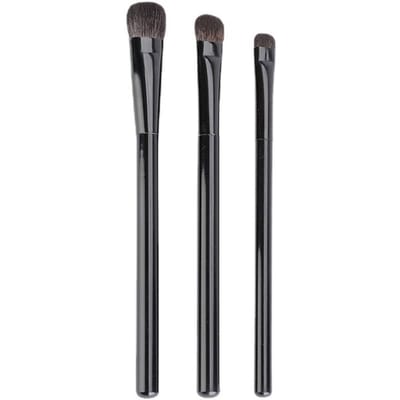 LUYING Oogschaduw Kwast Set van Haren voor Uniforme Oogmake-up Kwasten in en L Maten 3, Ultra-Zacht Natuurlijk, Kleur, S, M,