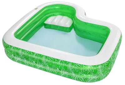 Opblaasbaar Kinderzwembad Groen 231 x 231 x 51 cm - Perfect voor Zomerplezier