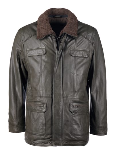 JCC Ledermantel 41607
