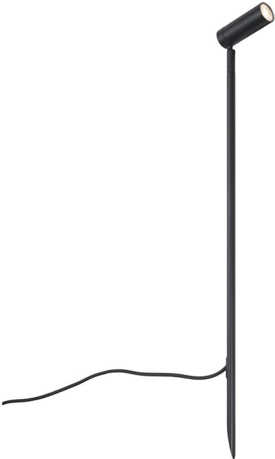 QAZQA carl - Moderne LED Priklamp | Prikspot buitenlamp - 1 lichts - H 80 cm - Zwart - Buitenverlichting