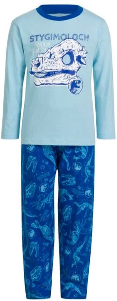 Jurassic World Dino Pyjama - Maat 116/122 Blauw
