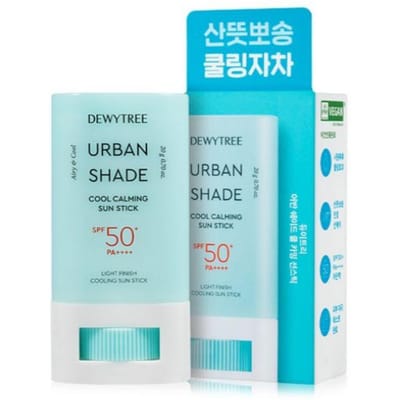 DEWYTREE Urban Shade Cool Calming Sun Stick SPF50+ PA++++ Draagbare Zonnebrand Stick 20g K-Beauty UV Bescherming