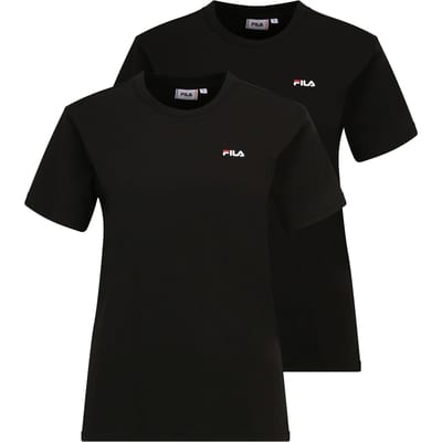 FILA Bari Tee / Double Pack Black-black Taglia: XS | Maglie Sportivi Outlet | Donna | Nero