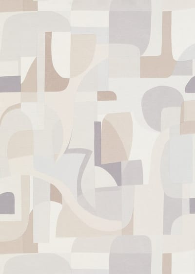 Erismann Vinylbehang 10432-31 - Gentle - Abstract Wit - 53cm x 10.05m