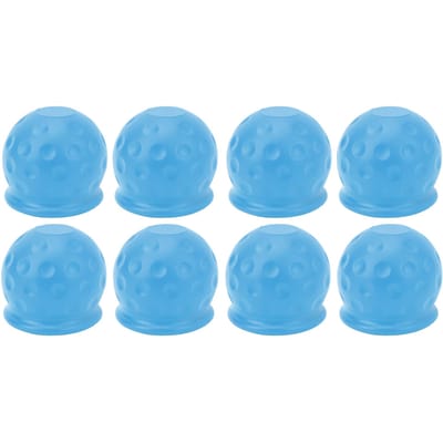 8 Stuks Vrachtwagen Trekhaakbal Afdekking 50mm Sterke Bescherming Zacht Robuust Aanhangwagen Trekhaakbal Afdekking voor Camper Caravan Blue blue