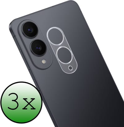 Camera Lens Protector - 3 Stuks Geschikt voor Samsung Galaxy S25 Edge - Camera Screenprotector Beschermglas - Gehard Glas - Tempered Glass - Screen Protector