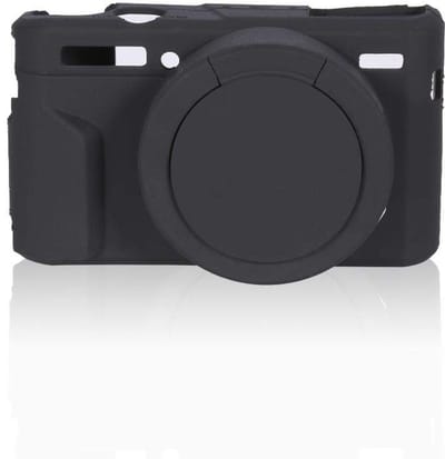 Shopcentral - Camera Case Silicone Cage - Beschermende camera hoes - Zacht en lichtgewicht - Zwart - Geschikt voor G7XII en G7X Mark II - Perfecte acce...