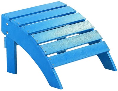 ADIRONDACK - Voetenbank - Blauw - Kunsthout