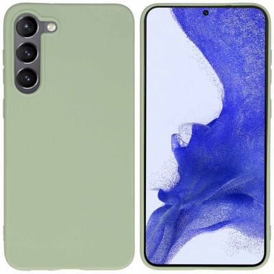 imoshion Hoesje - Geschikt voor Samsung Galaxy S23 Plus - Color Backcover - Olive Green