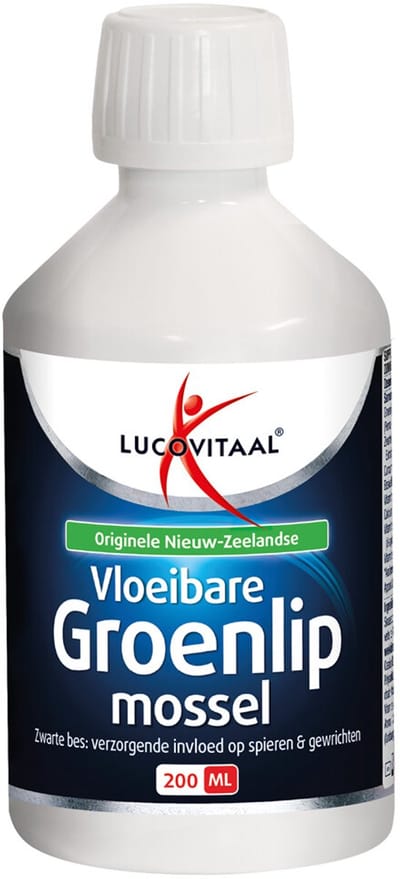 Lucovitaal Groenlipmossel Vloeibaar - 3 x 200 ml - Voordeelverpakking