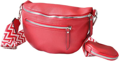 Schoudertas Dames - Crossbody tas - Dagelijks Gebruik - 3-in-1 Design - 30 x 11 x 19 cm - Bruin