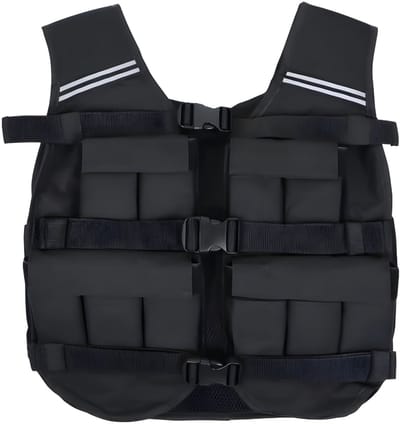 DnA® Gewichtsvest - Gewichtsvesten - Weight Vest - Zwart - 42cm x 31cm x 11cm
