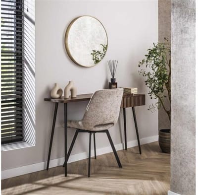 Haltafel Carve - Massief acacia drift brown