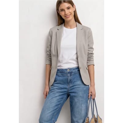 Basis piqué blazer