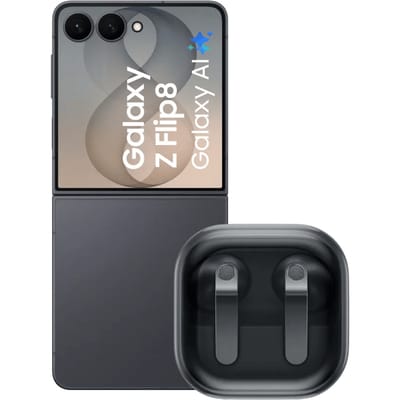 Samsung Galaxy Z Flip 8 256GB Zwart 5G + Samsung Galaxy Buds4 Zwart