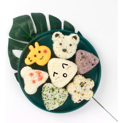 Japanse rijstbal sushi vorm sushi gereedschap set baby- en kinderlunch nori driehoek rijstbal