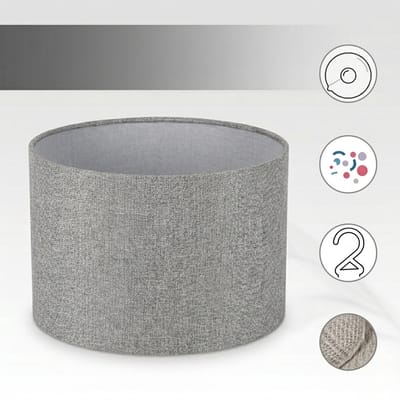 KAD® Lampenkap Voor Staande Lamp - Lampenkap 50 cm - Lampenkap - Grijs -20cm x 20cm x 30cm