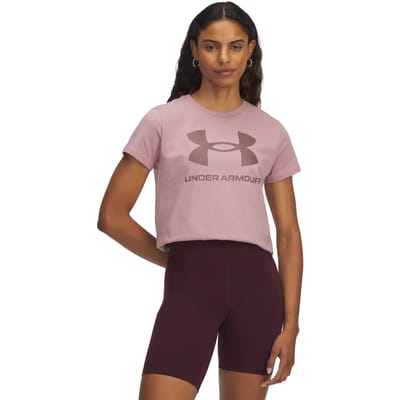 Under Armour Live Sportstyle Graphic T-shirt Roze L Vrouw