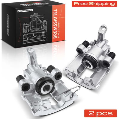 Frankberg 2x Remklauw Achter voor Saab 900 I Combi Cabrio 9000