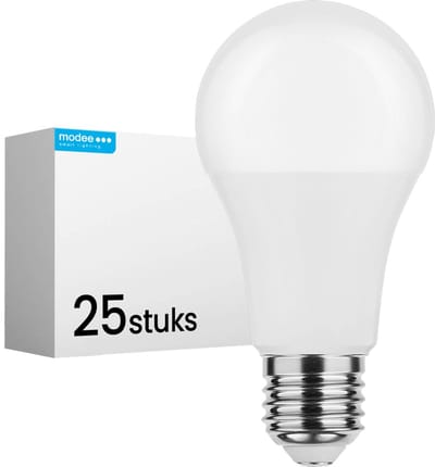 Modee E27 LED Lamp 18.5W - 1900lm - 6000K - Daglicht Wit - Globe A65 - Vervangt 120W Halogeen Gloeilamp - 25 stuks