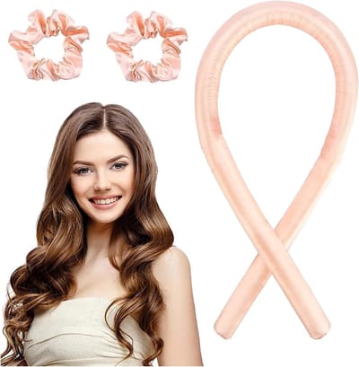 Zijde Haar Krulband voor Heatless Krullen, Comfortabele Haar Krullers zonder Hitte, Perfecte Krultechniek voor Gezond Haar