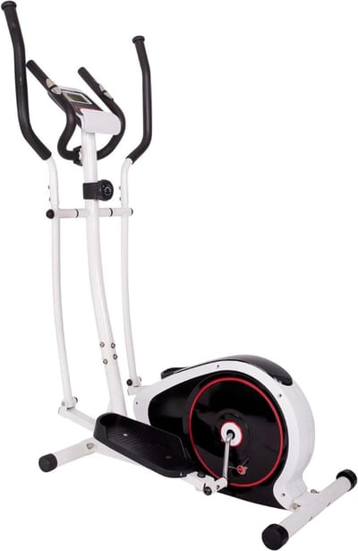 SCH® Crosstrainer - Crosstrainers - Crosstrainer Fitness - Wit - 111cm x 66cm x 152cm
