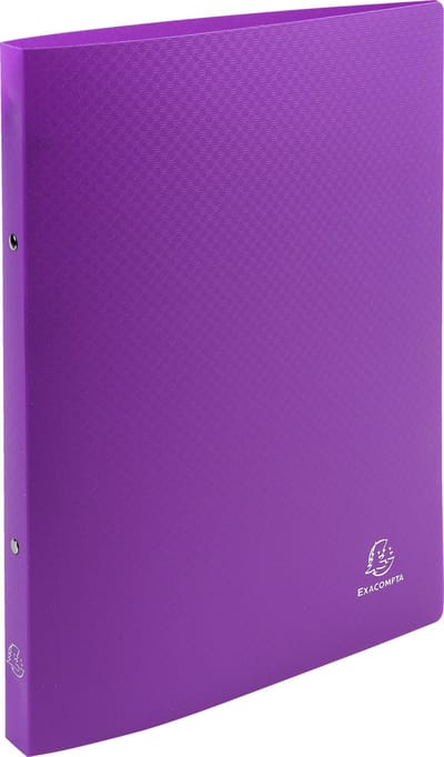 Exacompta 25x Ringband ondoorschijnende PP met 2 ringen van 15 mm - A4 - Purper - 54197SE