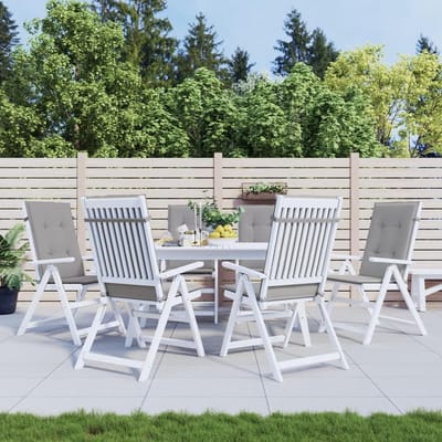 Tuinkussen Set van 6 - Comfortabel en Weerbestendig voor Terrasstoelen en Buitenmeubelen - 100x50 cm