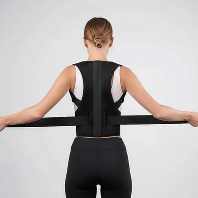 Rugbrace Postuur Corrector, Houding Rug Corrector, Houdings Correctie, Rugband, Comfortabele Ondersteuning Voor Wervelkolom Schouder En Rug, Rugsteun Voor Een Betere Lichaamshouding Voor Dames En Heren,