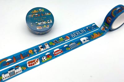 Washi tape - Berlijn - 15mm