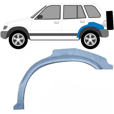 Reparatiepaneel achterspatbord voor Kia Sportage 1994-2002 / Links