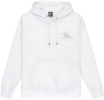 Quiksilver Light Waves Hoodie Wit L Man
