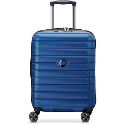 Slanke 4 dubbele wielen cabine koffer Delsey Shadow 5.0 55 cm