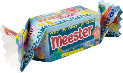 Toffee doosje - "Meester"