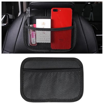 Store_9 - Auto Opslag Organizer - Multifunctioneel - Zwart - Telefoon Opslag Net - Ideaal voor Voertuigen - Ruimtebesparend