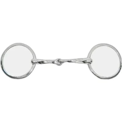 2 ring bit voor gedraaide paarden Metalab Magic System