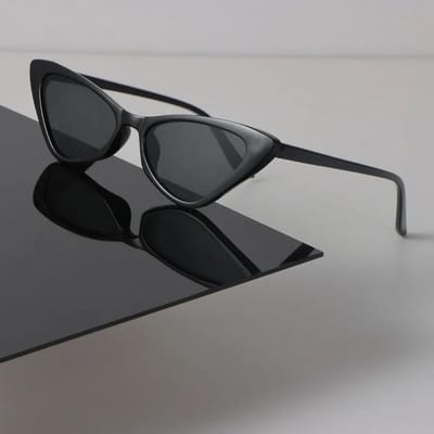 Mooie Cat-Eye Zonnebril Dames Heren Klassieke Stijl Designer Spiegel Zonnebril Vrouw Man Klein Montuur Oculos De Sol Other gray