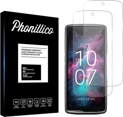 Screenprotector geschikt voor Crosscall Stellar M6 / M6E - 2 stuks Beschermglas van glas Transparante glazen schermbeschermfolie