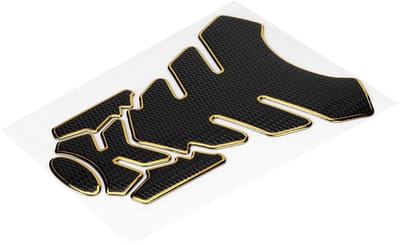 Dailygoods- Tankpad 3D - Bescherming voor brandstoftank - Zachte PVC - Duurzaam - Slijtvast - Schokbestendig - Tanksticker