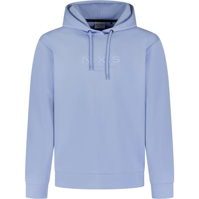 No Excess Sweater Full Zipper Hooded Interlock Blue Größe: S | Kaputzenpullis Outlet | Herren | Blau