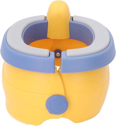 Draagbaar Potje - Kindertoilet - Zindelijkheidstraining - Hygiënisch Ontwerp - 25 x 14 cm - Blauw